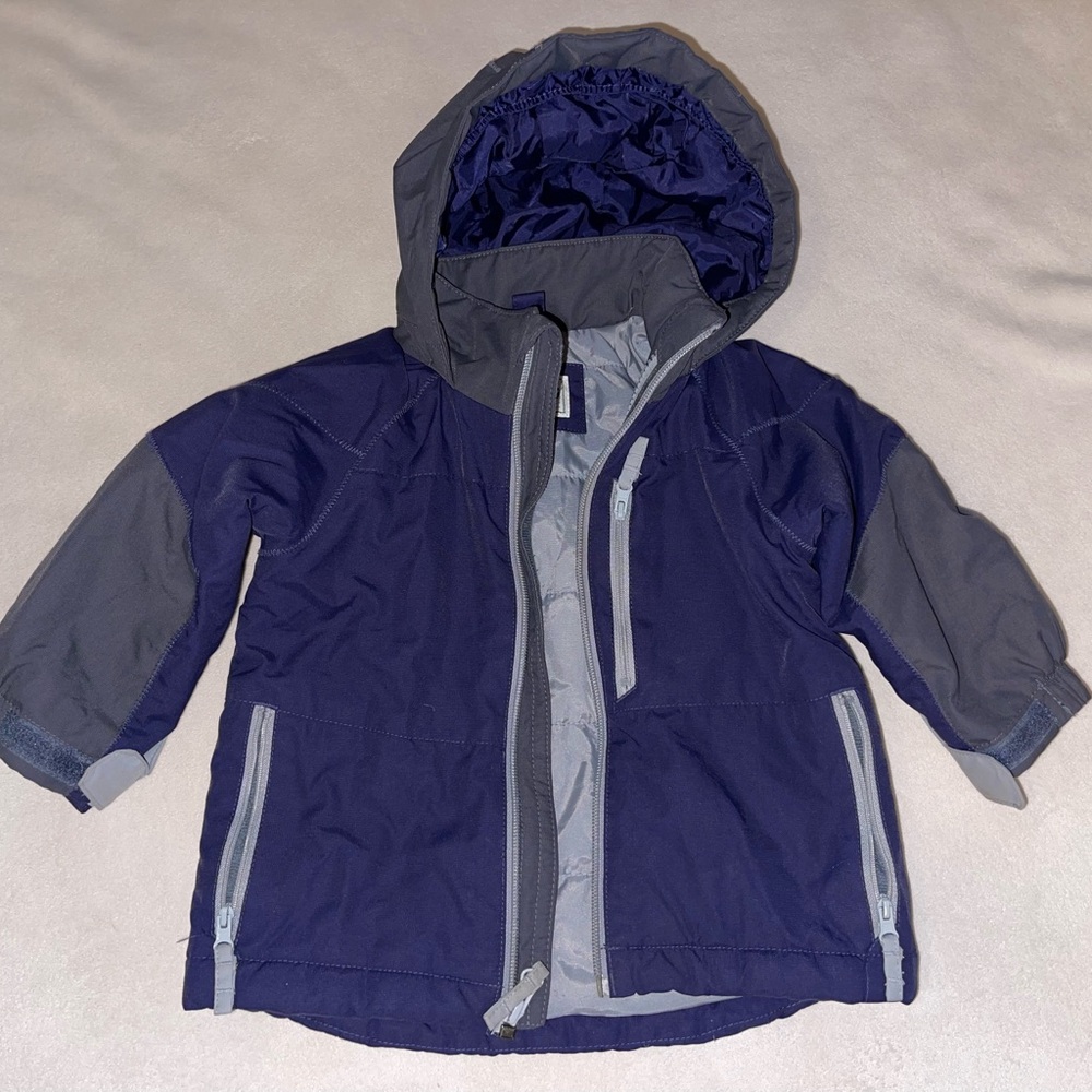 The Children's Place Blue and Gray Coat